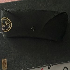 Ray-Ban Men's RB3490 Metal Aviator Polarized Black/Gray Sunglasses